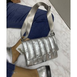 Bolsa Brilloso Bollon Plata 23 9065