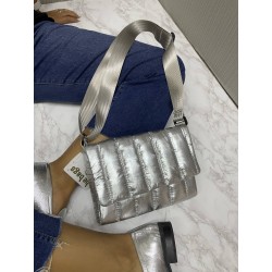 Bolsa Brilloso Bollon Plata 23 9065