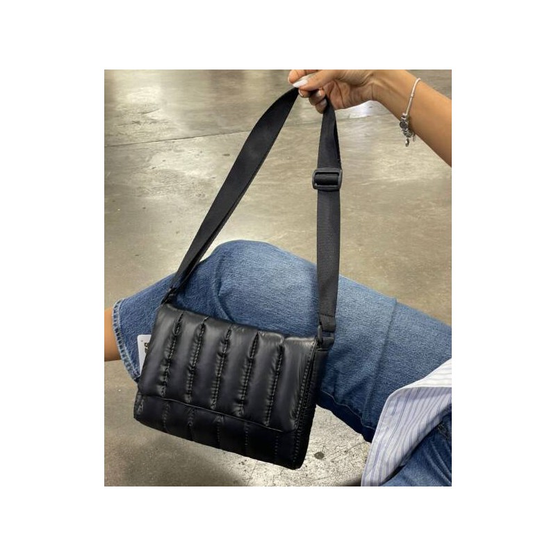Bolsa Brilloso Bollon Negro 23 9065