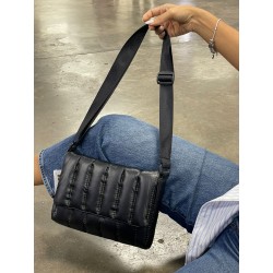 Bolsa Brilloso Bollon Negro 23 9065