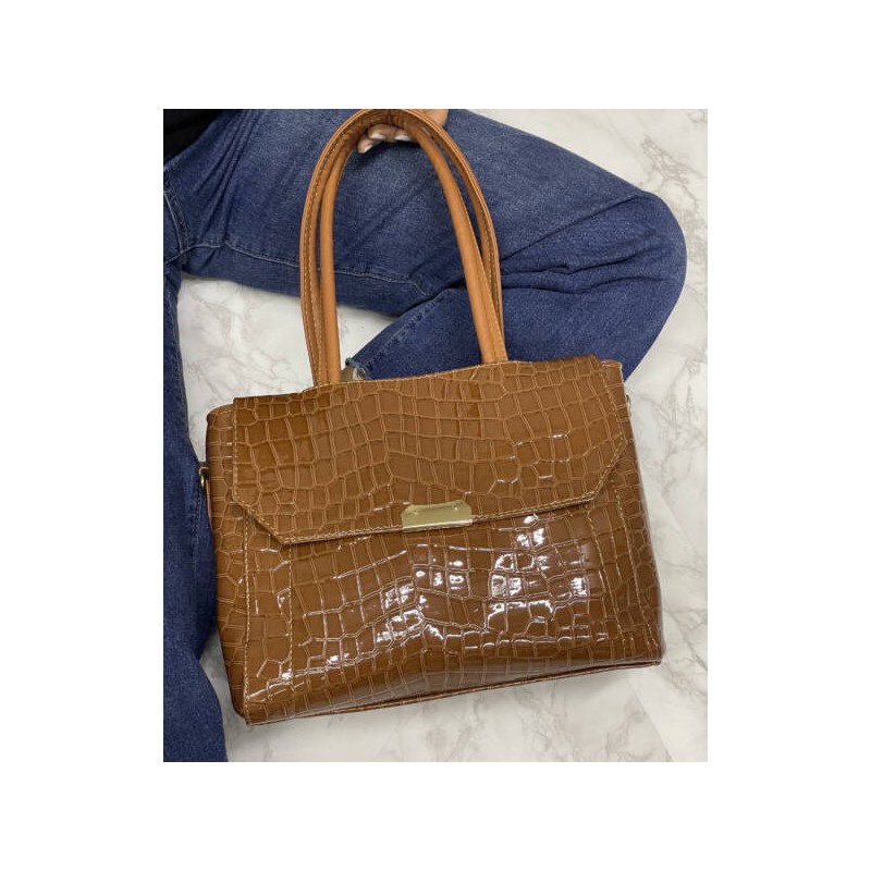 Bolsa Lagarto Charol Sedrón 23 9093