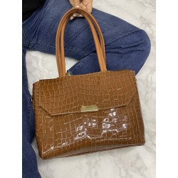 Bolsa Lagarto Charol Sedrón 23 9093