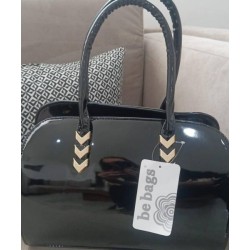 Bolso Nebra Charol color Negro Mod. 24 0215
