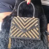 Mini Bolso Negro con Pedrería Mod. 10 2421
