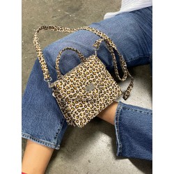 Mini Bolso con Estampado de Leopardo Mod. 16 0072