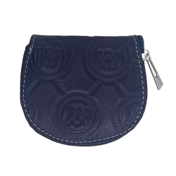 Monedero Piel Varios Colores NY Azul Marino mod: 23 M01