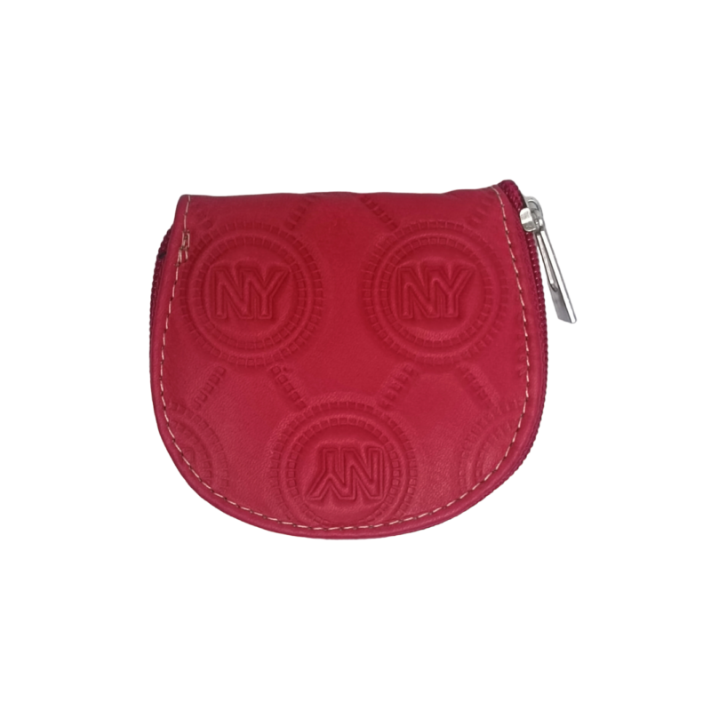 Monedero Piel Varios Colores NY Rojo mod: 23 M01