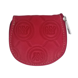 Monedero Piel Varios Colores NY Rojo mod: 23 M01