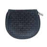 Monedero Piel Varios Colores Tejido Negro mod: 23 M01