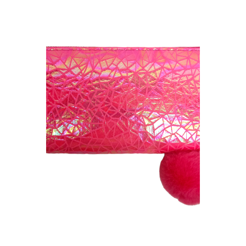 Cartera Fucsia Craquelada Mod. 10 0200