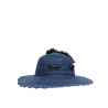 Sombrero Azul con diseño de Pestañas Mod. 10 0660