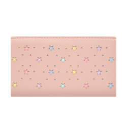 Cartera Estrellas Rosa 10 0402