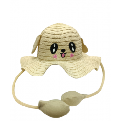 Sombrero Infantil Beige con Orejas Mod. 10 0032