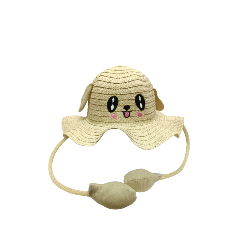 Sombrero Infantil Beige con Orejas Mod. 10 0032