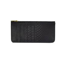 Tarjetero Piel Negro mod. 23 7055