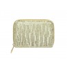 Cartera Mujer Brillos Beige mod: 10 0035