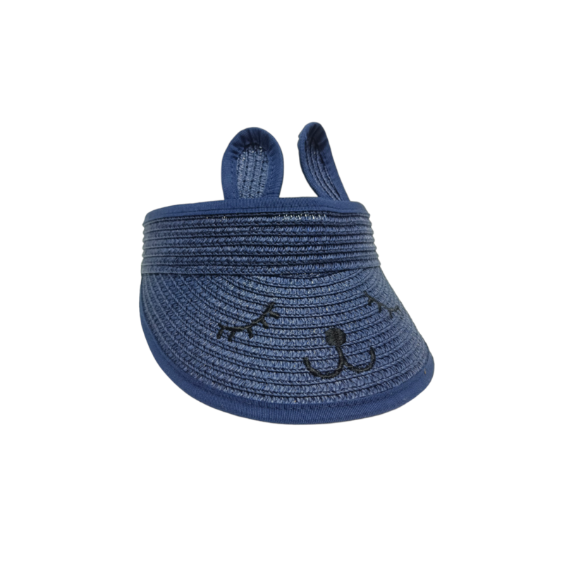 Visera Azul Marino Estilo Conejito Mod. 10 0032