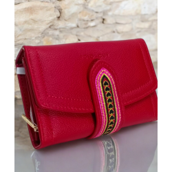 Cartera Roja para Dama Mod. 10 2404