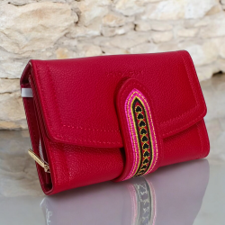 Cartera Roja para Dama Mod. 10 2404
