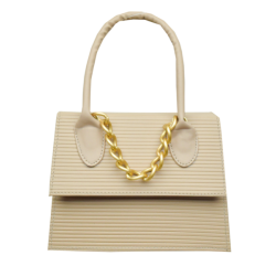 Bolsa Acanalado Cadena Maquillaje Mod. 23 9061