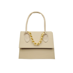 Bolsa Acanalado Cadena Maquillaje Mod. 23 9061