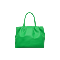 Bolsa Pliegues Verde Esmeralda mod. 23 9020