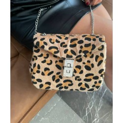 Bolso Bandolero Estampado de Leopardo Mod. 42 0005