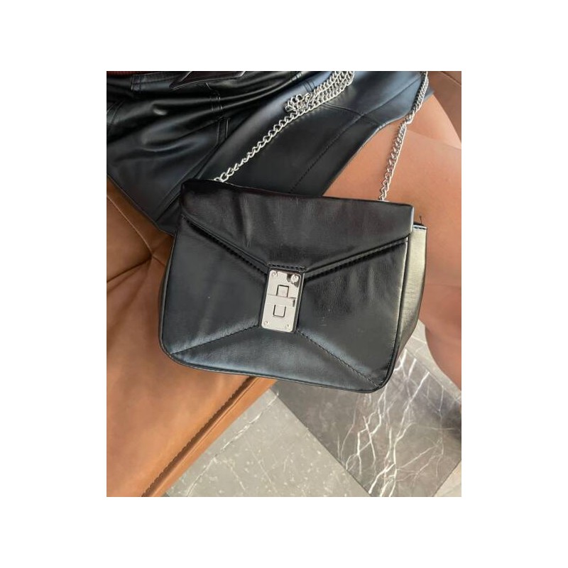 Bolso Bandolero Morgan Negro Mod. 42 0005