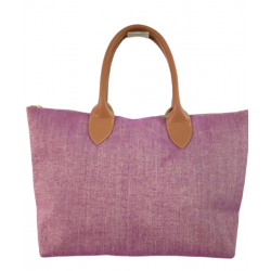 Bolsa Tejida en color Fucsia Mod. 06 0120