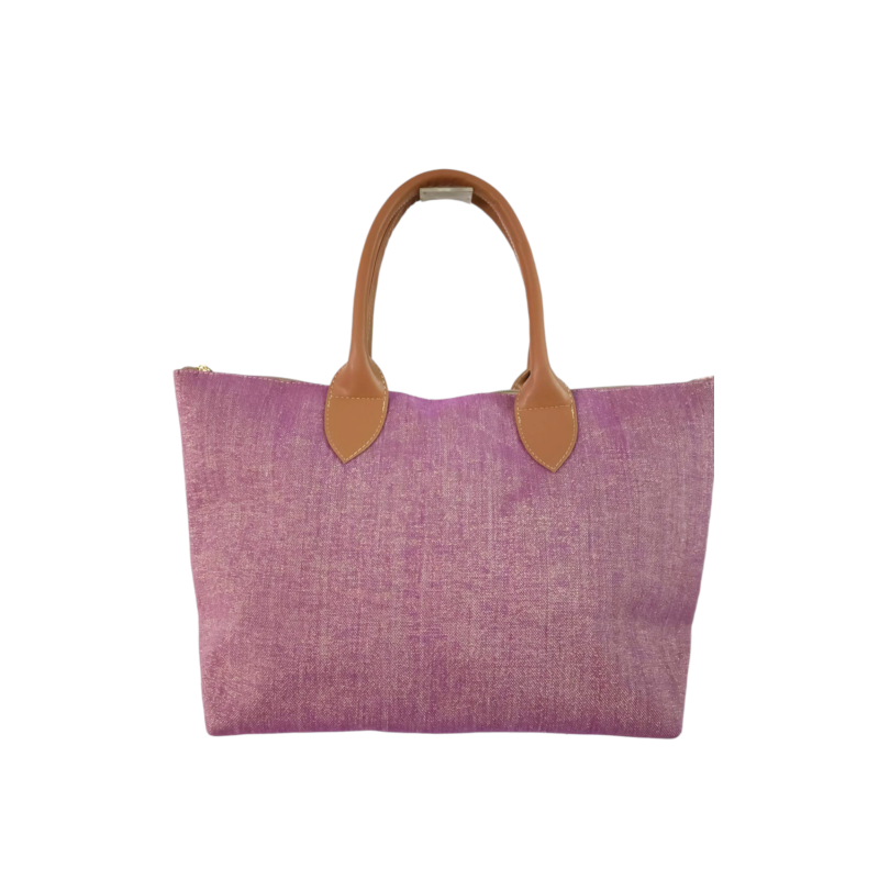 Bolsa Tejida en color Fucsia Mod. 06 0120