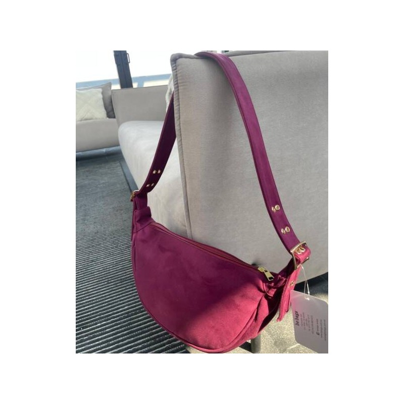 Bolso Prisco Roja Borbón con Hebillas Mod. 23 4009