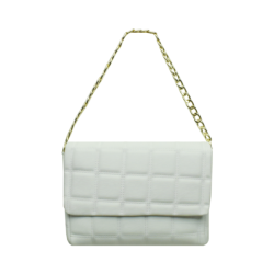Bolsa Bollon Cuadros Blanca mod. 23 9065
