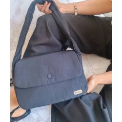 Bolsa corta de Nylon en Negro Mod. 10 14509