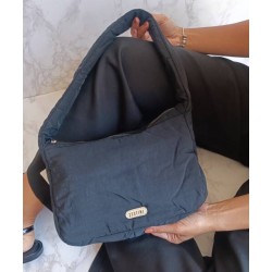 Bolsa Juvenil de Nylon Negro Mod. 10 14507