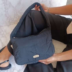 Bolsa Juvenil de Nylon Negro Mod. 10 14507