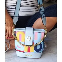 Bolso Bandolero Azul cielo Mod. 10 0223