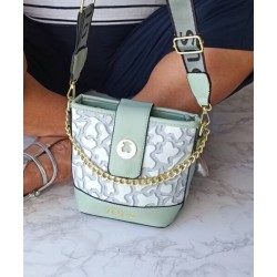 Bolso Bandolero color Aqua Mod. 10 0223