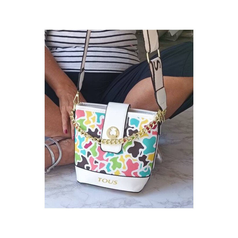 Bolso Bandolero color Blanco Mod. 10 0223