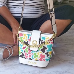 Bolso Bandolero color Blanco Mod. 10 0223