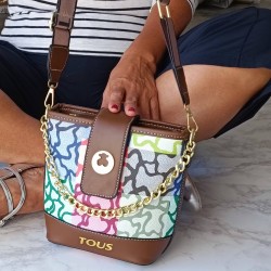 Bolso Bandolero color Cafe Mod. 10 0223
