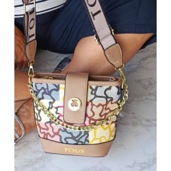 Bolso Bandolero color Camel Mod. 10 0223