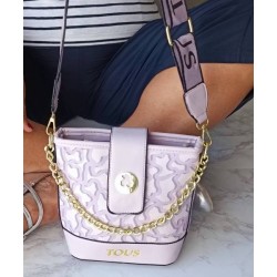 Bolso Bandolero color Lila Mod. 10 0223