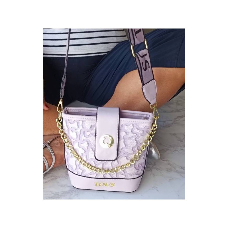 Bolso Bandolero color Lila Mod. 10 0223