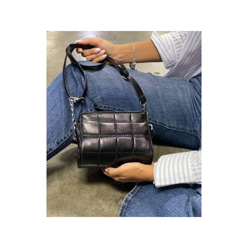 Mini Bolso Tablero Negro Mod. 23 9053