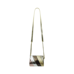 Bolsa Rayas Metálico mod.  23 9053