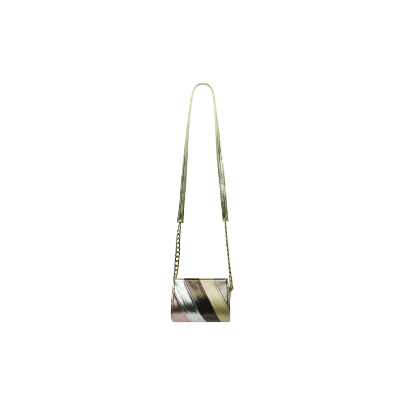 Bolsa Rayas Metálico mod.  23 9053