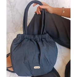 Bolso Nylon Negro Mod. 10 14505