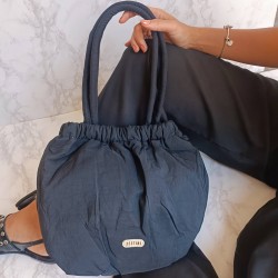 Bolso Nylon Negro Mod. 10 14505