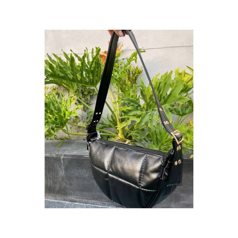 Bolso Morgan Negro con Hebillas Mod. 23 4009