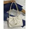 Bolsa Morral Latte a Cuadros Asa Cadena 23 9098
